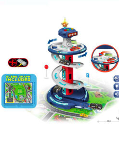 Alternative view of Parcare circulara cu turn de control, lumini si sunete