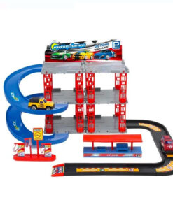 Parcare supraetajata cu 2 masinute, 37 piese