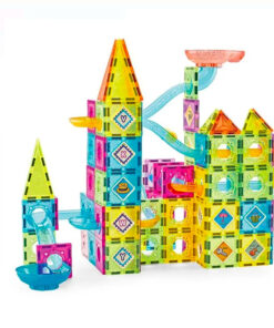 Set de constructie magnetic cu 139 de piese, 3 ani