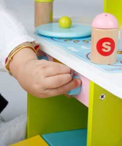 Alternative view of Bucatarie din lemn pentru copii, 48x42 cm