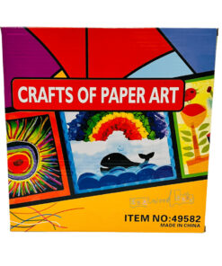 Alternative view of Set de Creatie cu hartie creponata si 4 planse colorate