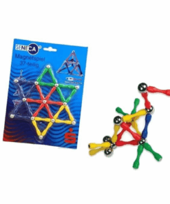 Set de constructie 3D, magnetic, 37 piese - Magnetspiel