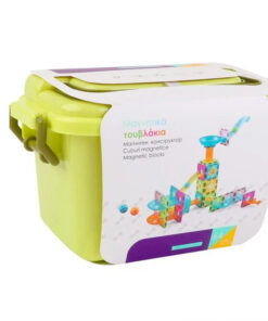 Alternative view of Set de constructie magnetic cu 64 de piese, 3 ani