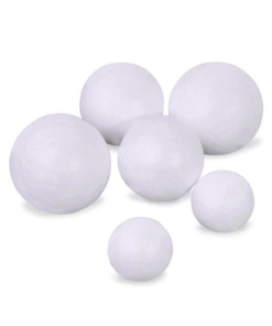 Set pentru activitati lucru manual si crafts, 6 bile din polistiren