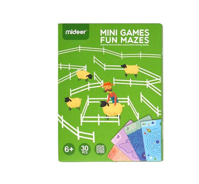 Joc Labirint cu Planse Educative pentru copii, Mideer - imagine 7