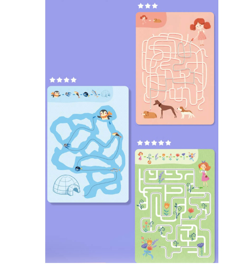 Joc Labirint cu Planse Educative pentru copii, Mideer - imagine 3