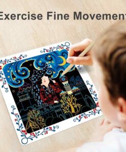 Alternative view of Joc creativ cu 8 planse de razuit, Mideer, Baieti