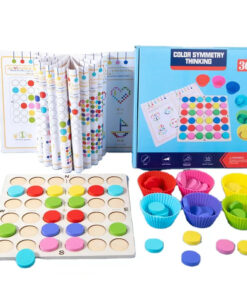Joc de tip Montessori - Sudoku si  Simetria Culorilor