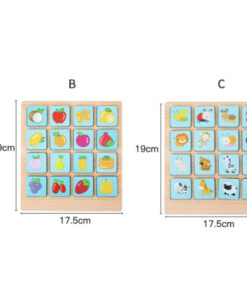 Alternative view of Joc din lemn de memorie si asociere, 3 ani+