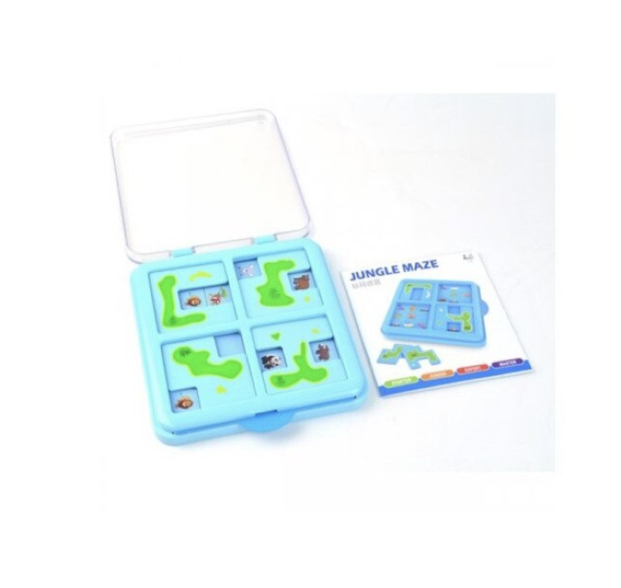 Joc logica pentru copii - Labirint cu Animale Salbatice - imagine 5