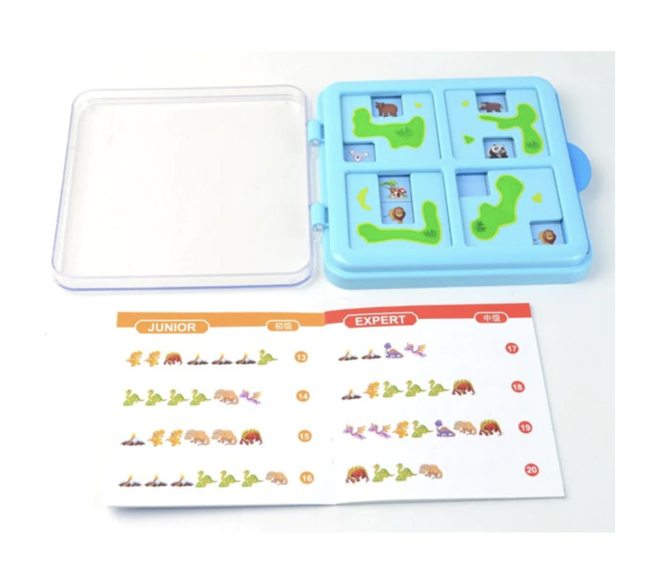 Joc logica pentru copii - Labirint cu Animale Salbatice - imagine 2