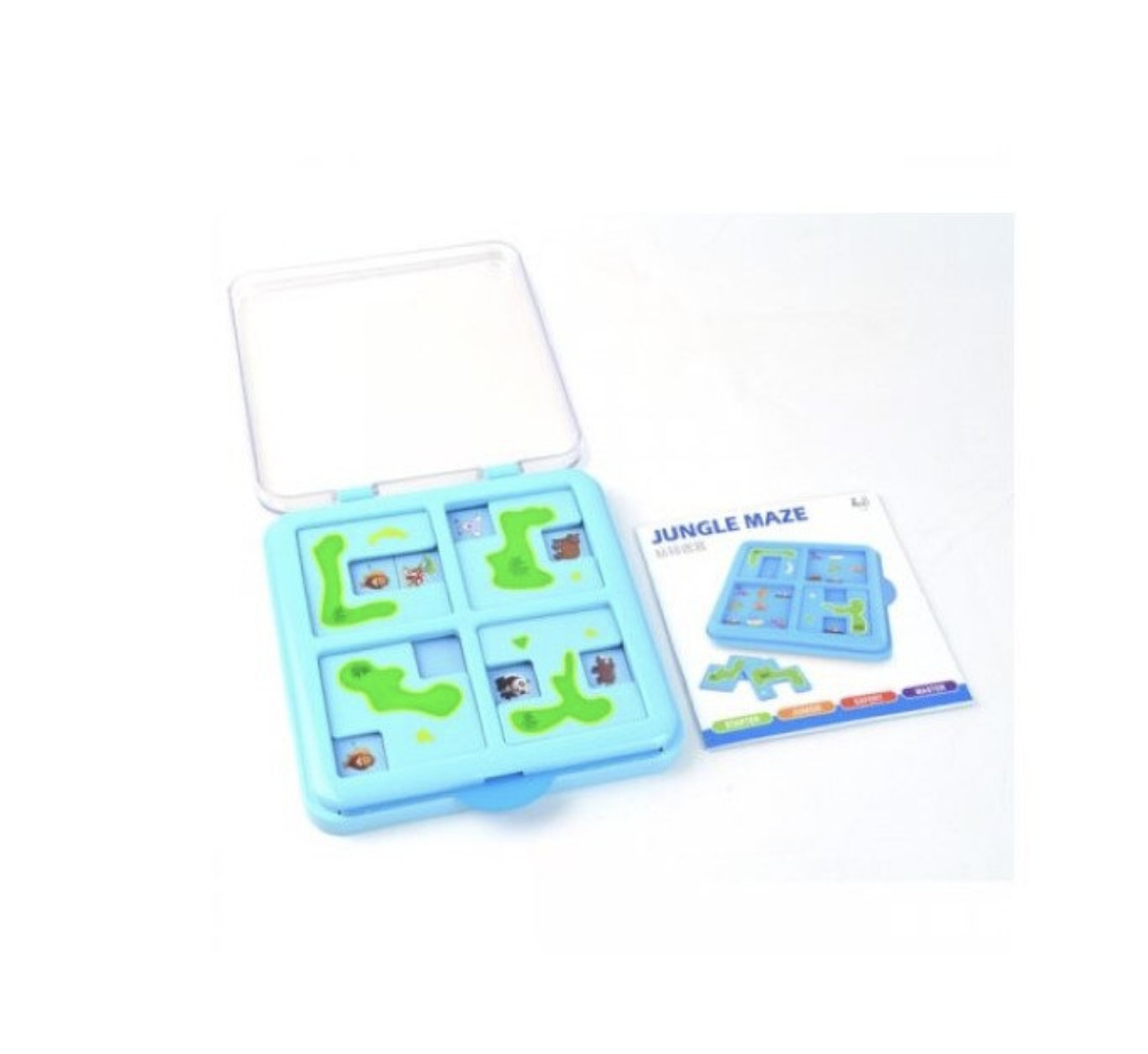 Joc logica pentru copii - Labirint cu Animale Salbatice - imagine 6