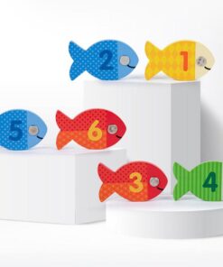 Alternative view of Joc magnetic de pescuit, Litere si cifre