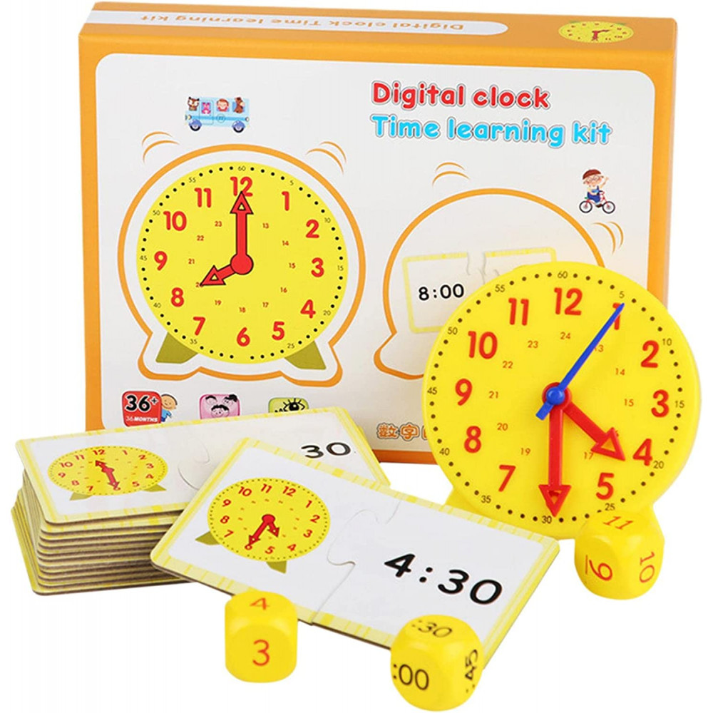 Joc multifunctional - Invatam ceasul - imagine 6