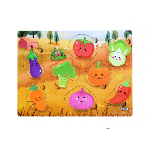 Puzzle Incastru din lemn de asociere, 2 piese