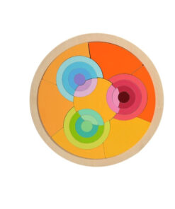 Joc mozaic - Mandala, puzzle din lemn