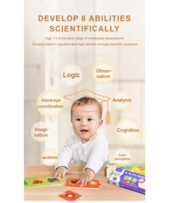 Alternative view of Set Puzzle de asociere cu 3 piese, Mideer