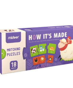 Set Puzzle de asociere cu 3 piese, Mideer