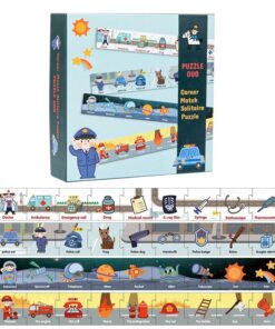 Set Puzzle duo de asociere,Meserii, 36 piese