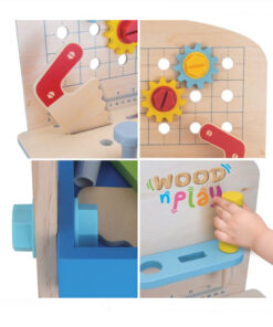 Alternative view of Banc de lucru din lemn 64 cm