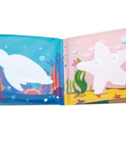 Alternative view of Carte senzoriala,Animale, jucarie de baie bebe