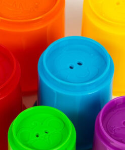 Alternative view of Jucarie turn de stivuire pentru bebelusi cu 6 pahare