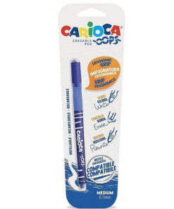 Pix albastru cu gel - Scrie si sterge, Carioca