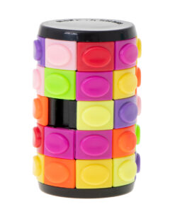Alternative view of Puzzle culori, cilindru rotativ, 6 cm