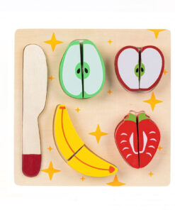 Puzzle incastru - Fructe de feliat
