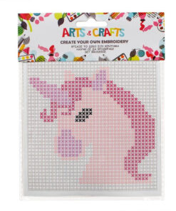Set de creatie Art&Craft, Broderie cu numere, Unicorn