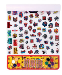 Alternative view of Set de pictura Giga Block Marvel Spiderman, 4 in 1, bloc de desen