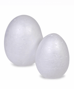 Set pentru activitati lucru manual si crafts, 6 oua din polistiren