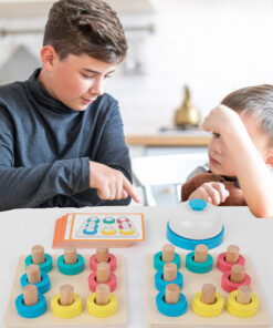 Alternative view of Joc de tip Montessori -Simetria Culorilor, 3 ani+