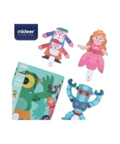 Origami cu 8 personaje - Joc creativ si educativ, Mideer 5 ani+