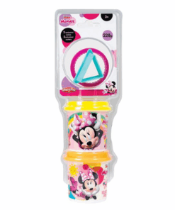 Alternative view of Set Plastilina 2 recipiente Minnie, capac cu matrita, 228 grame,3 ani +