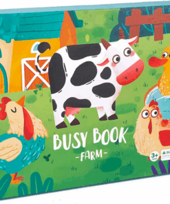 Alternative view of Carte senzoriala si educativa cu stickere reutilizabile, Ferma