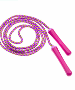 Coarda de sarit pentru copii, 2.1 m - Roz