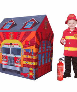 Cort pentru baietei, Pompieri,95x72x102 cm