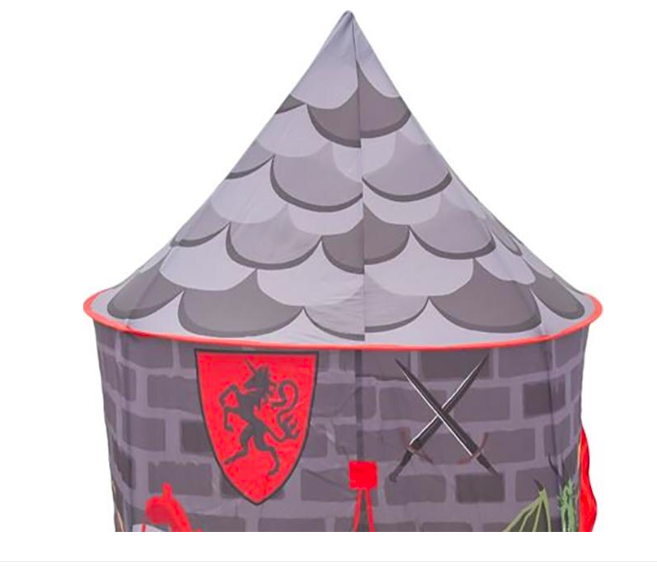 Cort pentru copii, Castel,100x100x135 cm - imagine 4