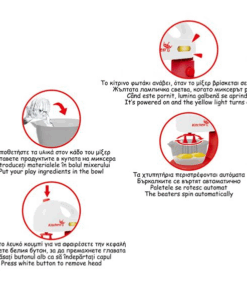 Alternative view of Mixer cu sunete, lumini si rotatii pentru copii