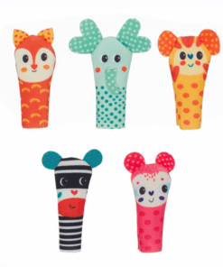 Alternative view of Papusa de mana pentru bebelusi - Animale dragute, 3 luni+