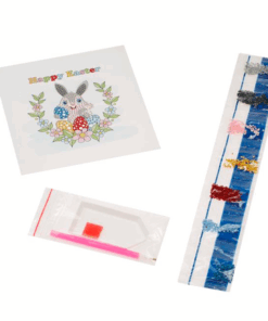 Set de creatie cu pietre pretioase, Iepurasul de Paste