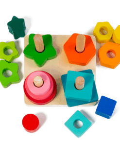 Alternative view of Sortator forme geometrice 4 coloane, 3 ani+