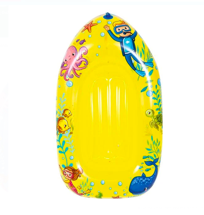 Barca gonflabila copii , 112 x71 cm, 3-6 ani - imagine 2