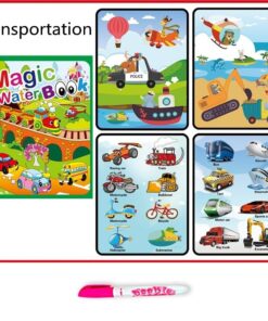 Carte de desenat cu apa-Mijloace de transport