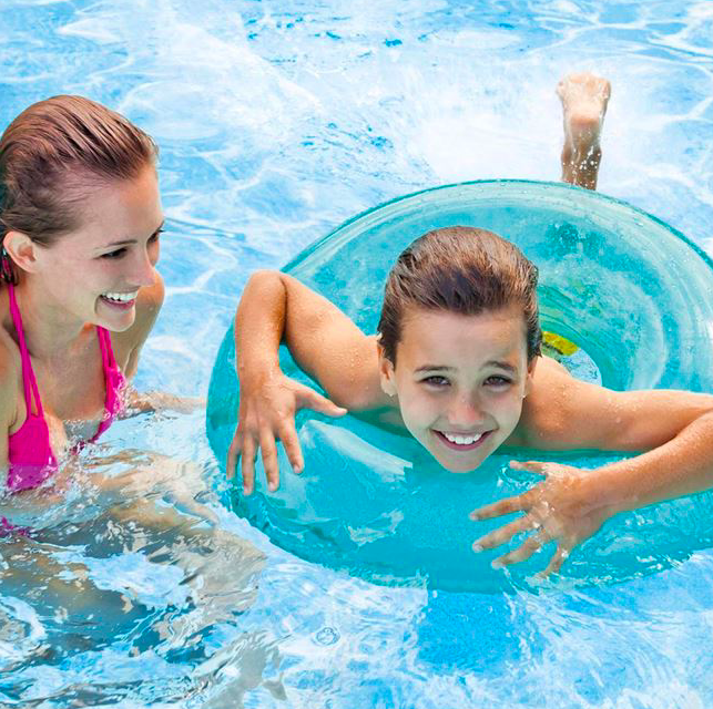 Colac copii 4-9 ani - Multicolor, 76 cm, Intex - imagine 3