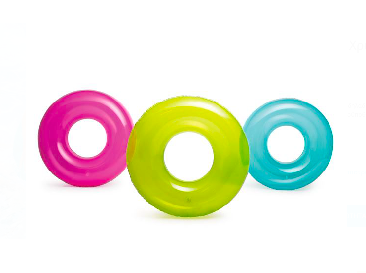 Colac copii 4-9 ani - Multicolor, 76 cm, Intex