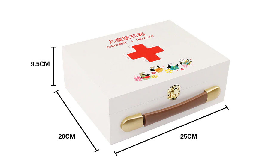 Jucarie de Rol din lemn - Set Medic Dentist, 20 piese - imagine 6