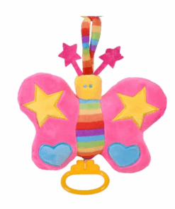 Jucarie pentru patut si carucior, Fluture, 0 luni+