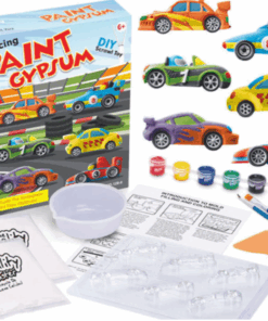 Set creativ de pictura si modelaj - Magneti masinute, 6 ani+